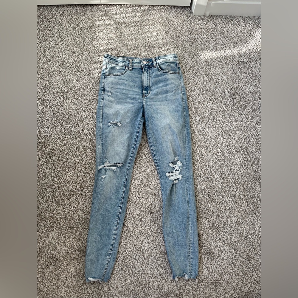 Women’s destroyed next level stretch highest rise jegging